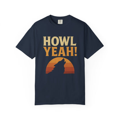 "Howl Yeah!" Party Shirt | Graphic Wolf Shirt