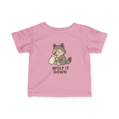 "Wolf It Down" | Baby Wolf Shirt