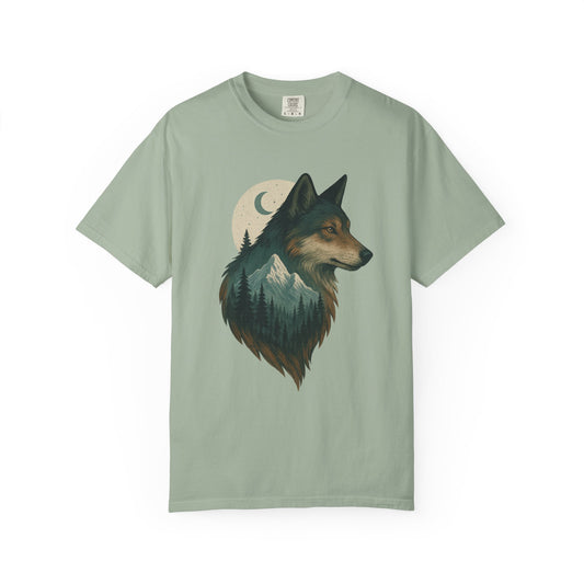 Midnight Range Wolf | Graphic Wolf Shirt