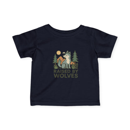 Raised By Wolves | Baby Wolf Shirt