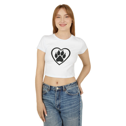 Heart of the Pack | Women’s Baby Tee