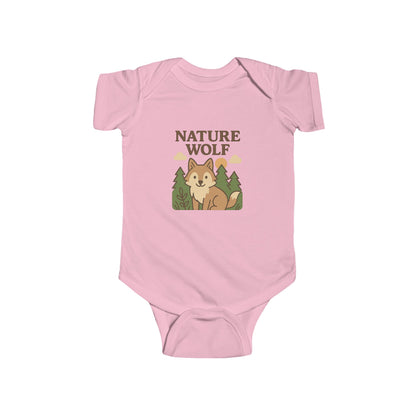 Little "Nature Wolf" | Baby Bodysuit