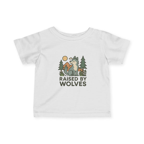 Raised By Wolves | Baby Wolf Shirt