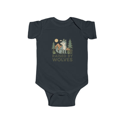 "Raised By Wolves" | Baby Bodysuit