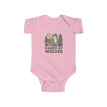 "Raised By Wolves" | Baby Bodysuit