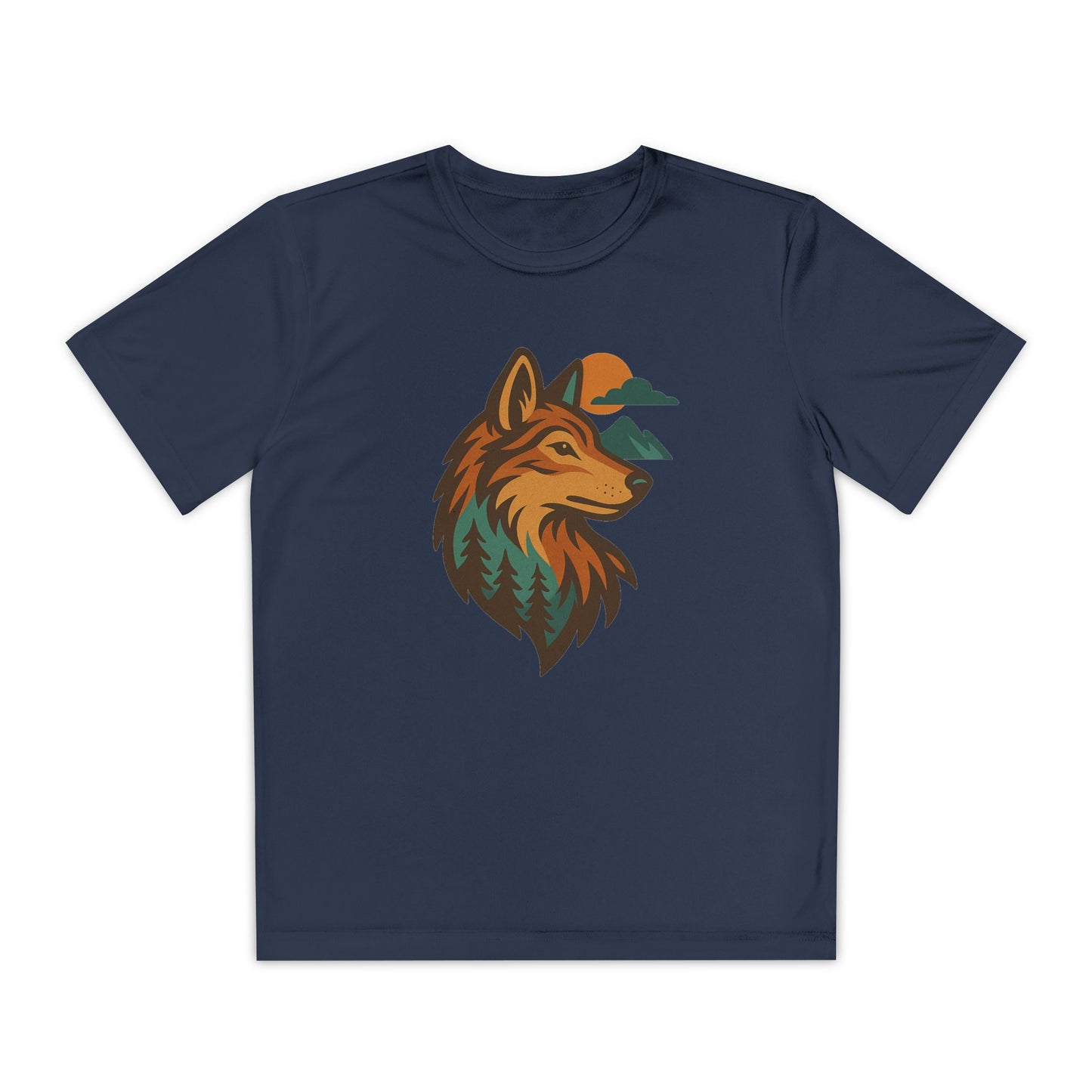 Sundrift Wolf | Youth Graphic Wolf Shirt