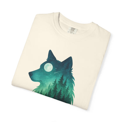 Moondream Wolf | Graphic Wolf Shirt