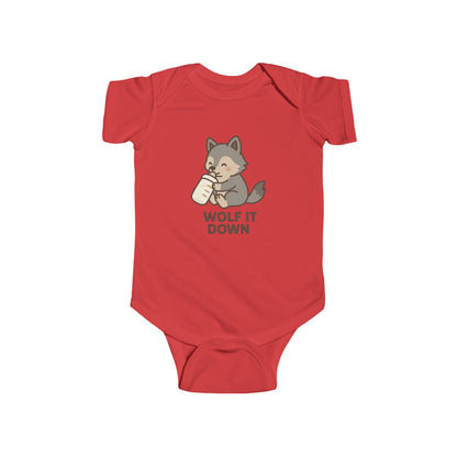 "Wolf It Down" | Baby Bodysuit