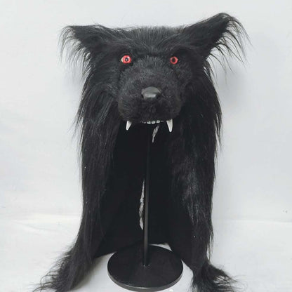 Shadow Howler | Wolf Costume Head Top & Shawl