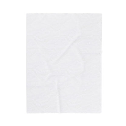 Wildflower Wolf | Velveteen Plush Blanket