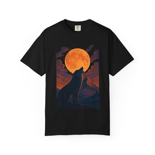 Duskhowl Moon Wolf | Graphic Wolf Shirt