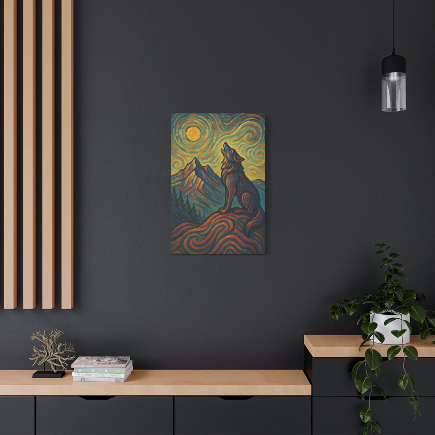Suncry Wolf | Nature Wolf Canvas Wall Art