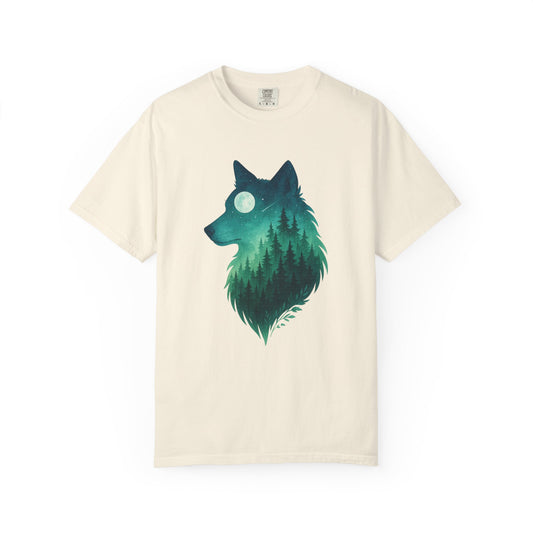 Moondream Wolf | Graphic Wolf Shirt