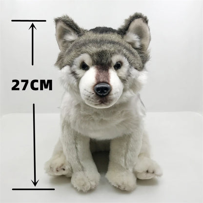 Willow the Wolf | Grey Wolf Plushie Stuffed Animal